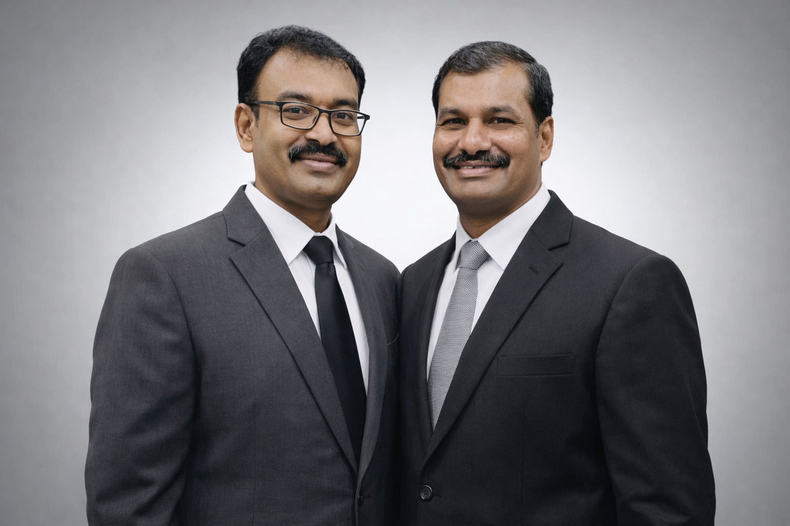 Co-Founders P Srinivasa Rao and P Sampath Kumar